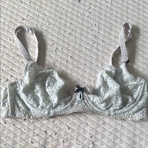 Heidi Klum Intimates Seafoam green Lace Bra with Underwire